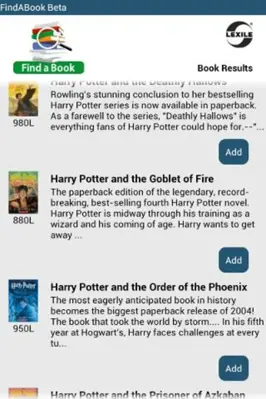 FindABook Beta android App screenshot 1